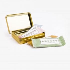 Barrette assortite in una scatolina di latta da 60g