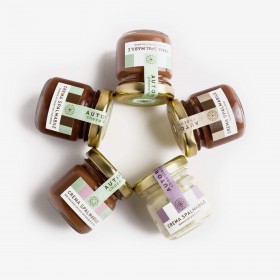 "Five Sisters" paper box with mini spreads 150g - 5,30 oz